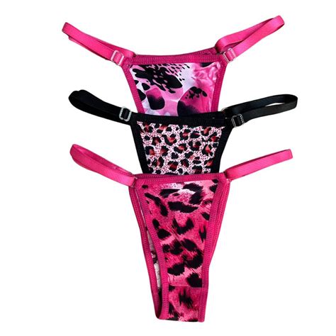 Calcinha Regulagem Na Lateral Lisa E Estampada Sem Renda Tanga Lingerie