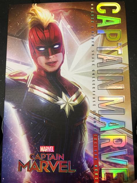 Hot Toys MMS 驚奇隊長驚奇隊長 豪華版 Captain Marvel Deluxe Version 興趣及遊戲 玩具 遊戲類 Carousell