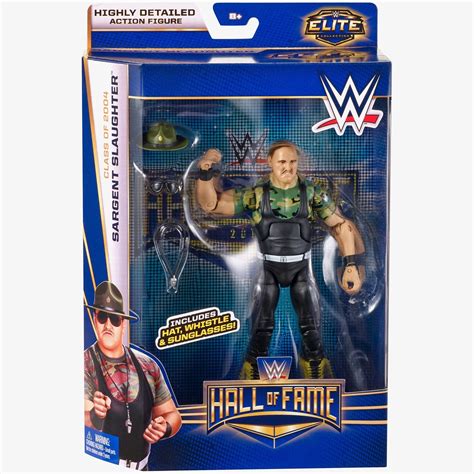 Sargent Slaughter WWE Hall of Fame Elite Collection Series #1 – wrestlingshop.com