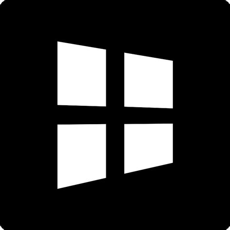Windows In A Square Vector Svg Icon Svg Repo