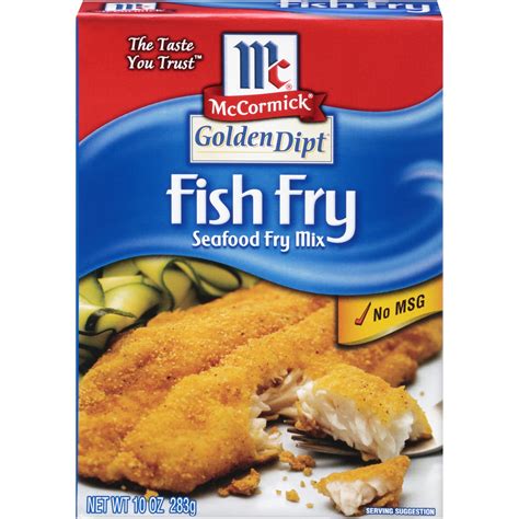 Mccormick Golden Dipt Fish Fry Seafood Fry Mix 10 Oz