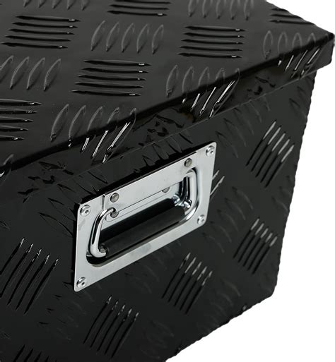 Buy Gooeap 30 X 13 X 10 Inch Black Aluminum 5 Bar Tread Tool Box Truck