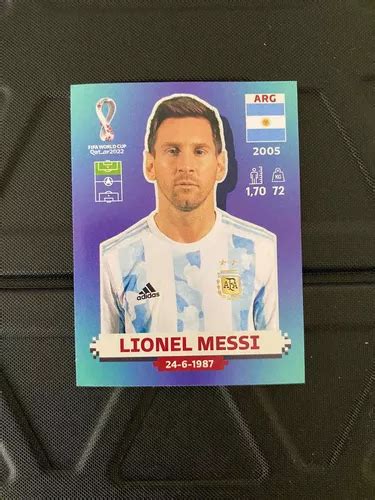 Lámina Panini Messi Mundial Qatar 2022 Cuotas sin interés