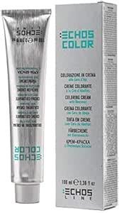 Echosline Echos Color Professional Hair Colouring Cream Natural Light Ash Blonde Buy
