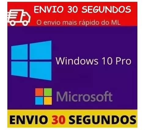 Licen A Windows Pro Chave Original Receba Agora Parcelamento