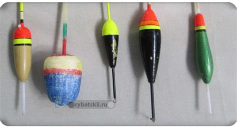 Поплавки для рыбалки: какие бывают виды и их назначение в рыболовных ...