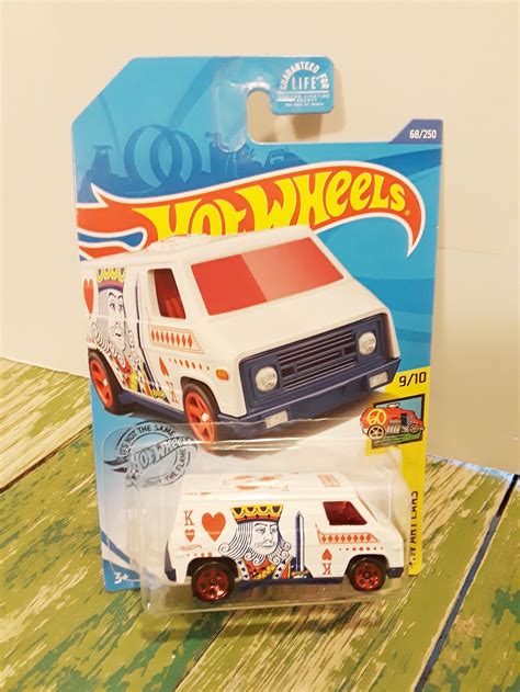 Hot Wheels Super Van HW Art Cars King Of Hearts 9 10 Etsy