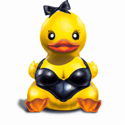 Rubber Duck In Bikini Creative Fabrica