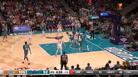 New York Knicks Vs Charlotte Hornets Full Games One News Page Video