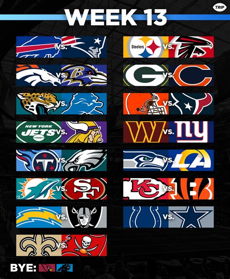 Week 3 Printable Nfl Schedule - Printable Calendars AT A GLANCE