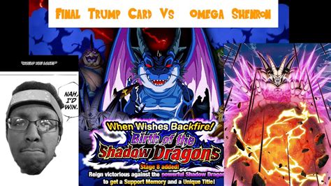 Final Trump Card No Item Run Vs Omega Shenron When Wishes Backfire