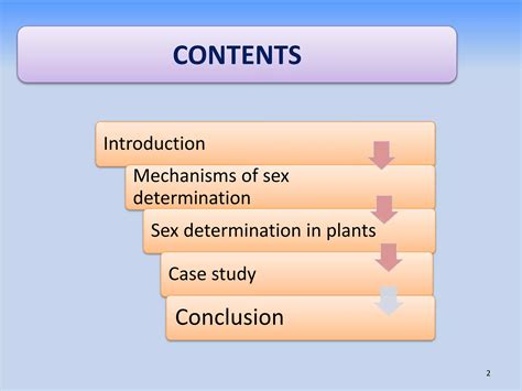 Sex Determination In Plants PPTX