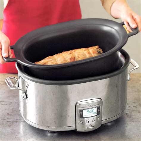 All Clad Slow Cooker With Aluminum Insert Sur La Table