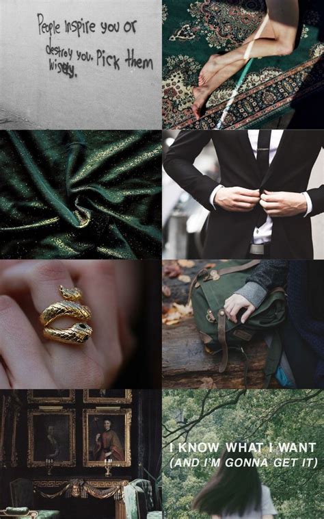 Mikaelamariluvsyou Slytherin Aesthetic Slytherin Harry Potter Aesthetic