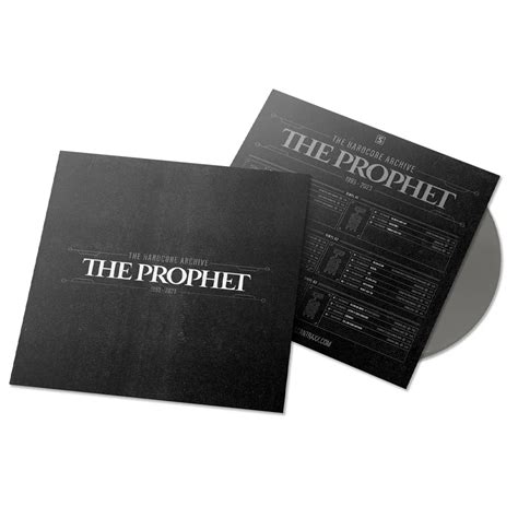 The Prophet The Hardcore Archive Vinyl SCVC004 Vinyl Rigeshop