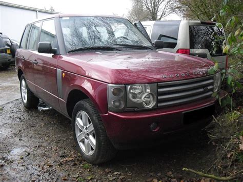 range rover L322 3.0 Td6 automaat bouwjaar 2001 kleur rood - Jansen ...