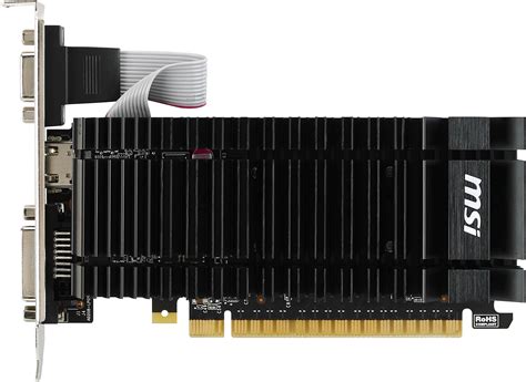 Видеокарта MSI PCI-E GeForce GT720 2GB DDR5 (N720-2GD5HLP) - купить в ...