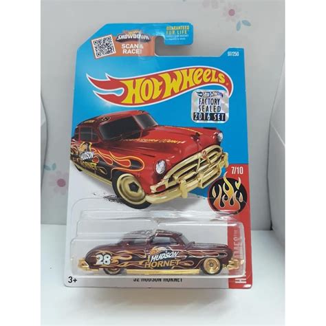 Jual HOT WHEELS FACTORY SEALED SUPER TREASURE HUNT 2016 HUDSON HORNET