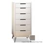 Tulip Soren 2 Piece Nursery Set Quattro Station And Lingerie Chest In Elephant Gray FREE SHIPPING
