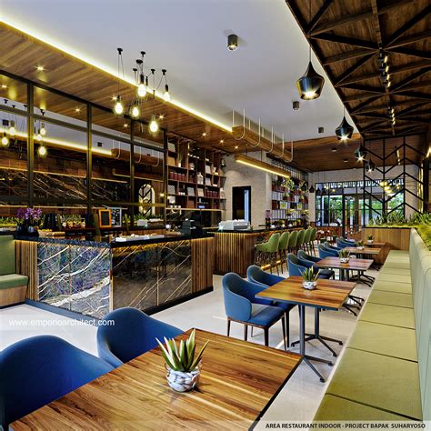Mr. SHY 1492 Teman Bahagia Restaurant Modern 1 Floor Design - Bontang