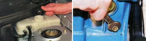 Где находится сливная пробка охлаждающей жидкости на Приоре