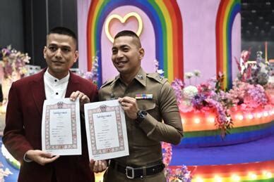 Nearly LGBTQ Couples Wed As Thai Same Sex Marriage Law Comes Into