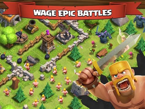 Clash Of Clans Apk Free Strategy Android Game Download Appraw