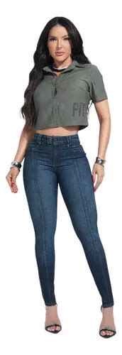 Cal A Jeans Feminina Hot Pants Pitbull Lan Amento Ref Parcelamento Sem Juros