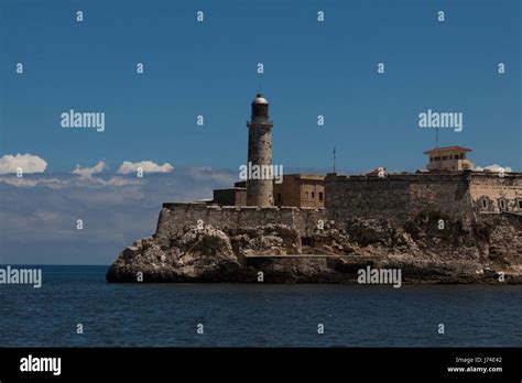 Lighthouse At Havana Cuba Stock Photo Alamy