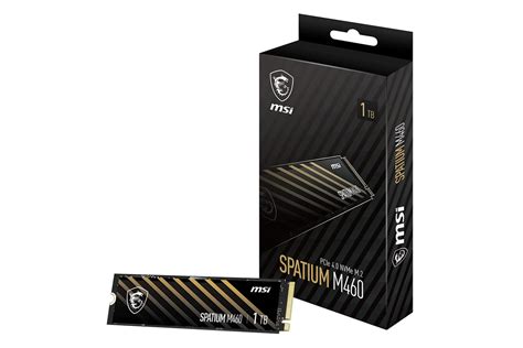قیمت SSD ام اس آی SPATIUM M460 NVMe M.2 ظرفیت 1 ترابایت