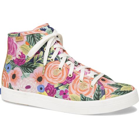 Keds X Rifle Paper Co Kickstart Hi Juliet Floral Bella Hadid Flower