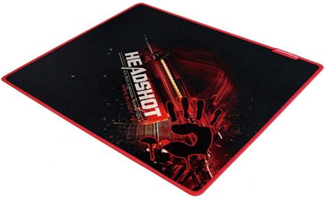 Игровой коврик для мыши A4Tech Bloody B-071, Black Red - купить с ...