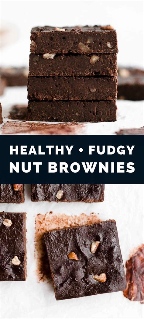 Extra Fudgy Nut Brownies Easy Healthy Recipe Amy S Healthy Baking