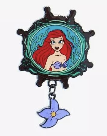 Hot Topic Princess Charm Dangle Mystery Collection Disney Trading Pin Series Pin Pop