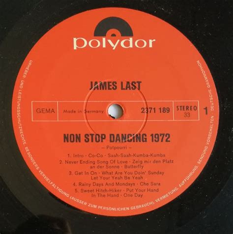 James Last Non Stop Dancing Lp Album P Mixed Akerrecords Nl