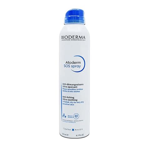 Buy Bioderma Atoderm Sos Ultra Soothing Spray For Sensitive Skin 200ml