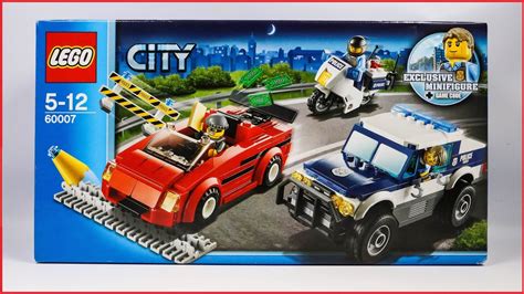 Lego 60007 City High Speed Chase Speed Build Review Youtube