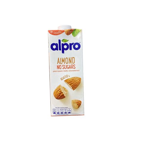 Alpro Almond Milk No Sugar 1l Myjam Food