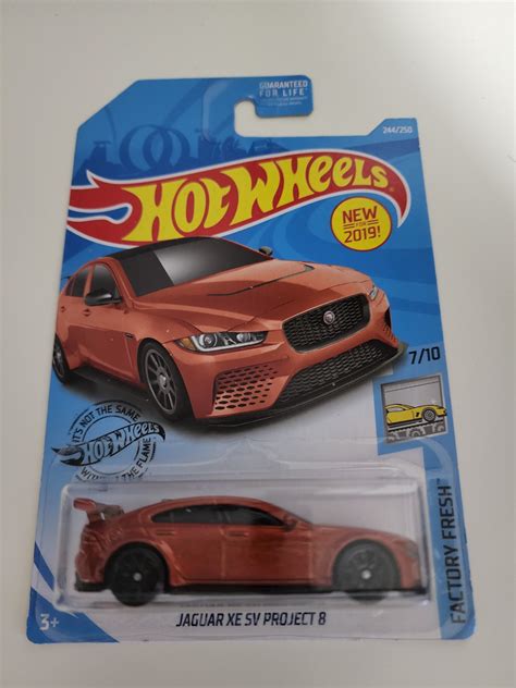 Jaguar Xe Sv Project Hot Wheel Etsy