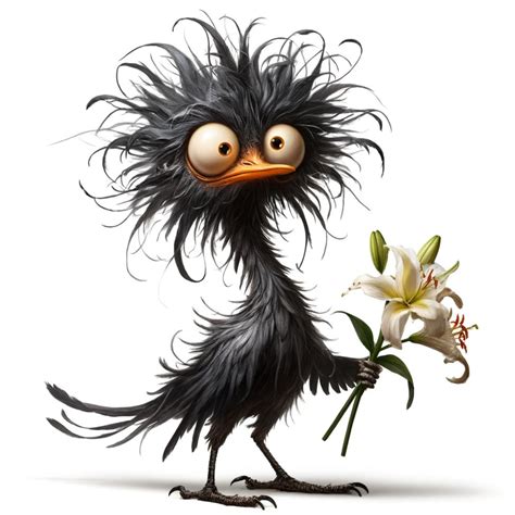 funny bird clipart bundle whimsical cartoon bird illustrations
