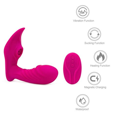 G Spot Adult Sex Toy Clitoris Sucker Dildo Heating Vibrator Sex Toys For Woman Clit Sucker