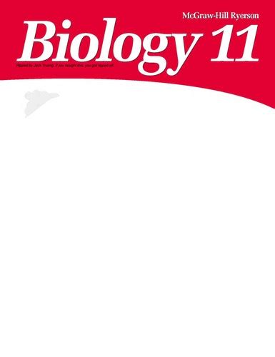 Mcgraw Hill Ryerson Biology 11 2001 Edition Open Library