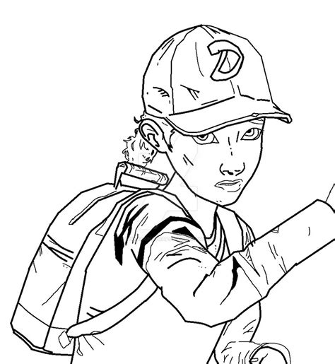 The Walking Dead Clementine By Submarinetrap On Deviantart