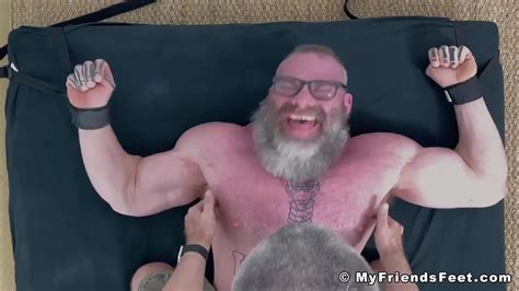 Bearded Huge Hunk With Glasses Tickle Tormented By His Dom English Gay Daddy Porn XHamster