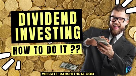 What Are Dividends How To Do Dividend Investing Here S A Brief Note