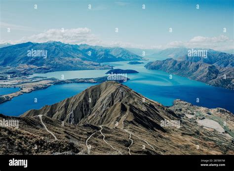 Roys Peak In New Zealand Stock Photo Alamy