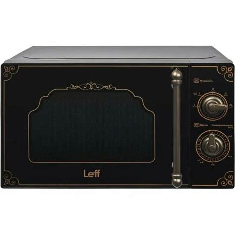 Микроволновая печь LEFF 20L SOLO BLACK 20MM729B 700W купить на OZON по ...