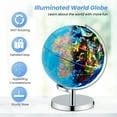 gymax kids educational  interactive world globe    desktop