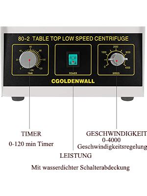 Cgoldenwall Centrifuge Rpm With X Ml Tube X G