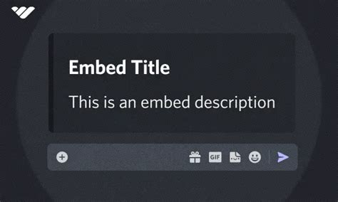 How To Send Embed Messages On Discord